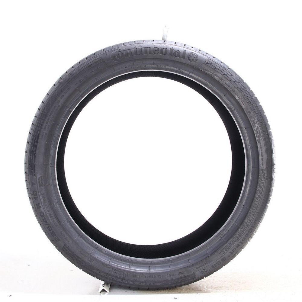 Set of (2) Used 225/40R19 Continental ContiSportContact 5 SSR 89Y - 8-8.5/32 - Image 3