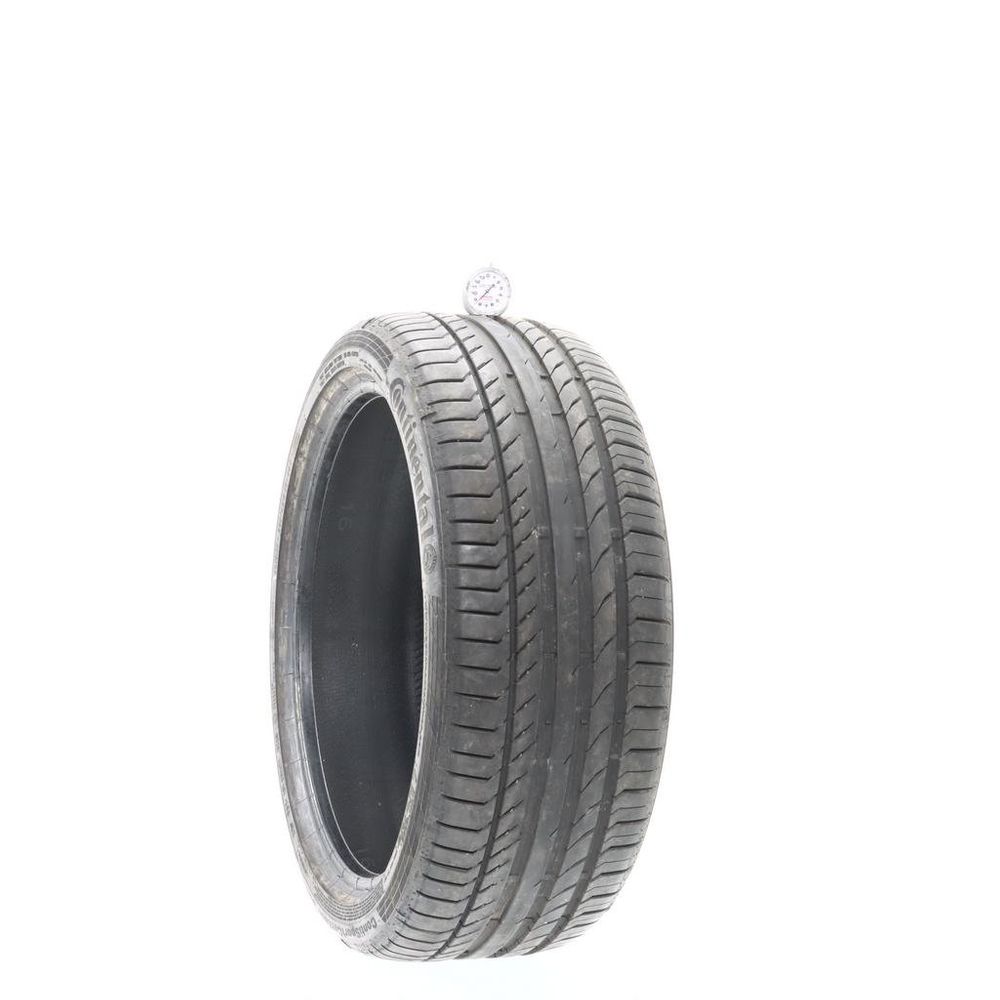 Set of (2) Used 225/40R19 Continental ContiSportContact 5 SSR 89Y - 8-8.5/32 - Image 4