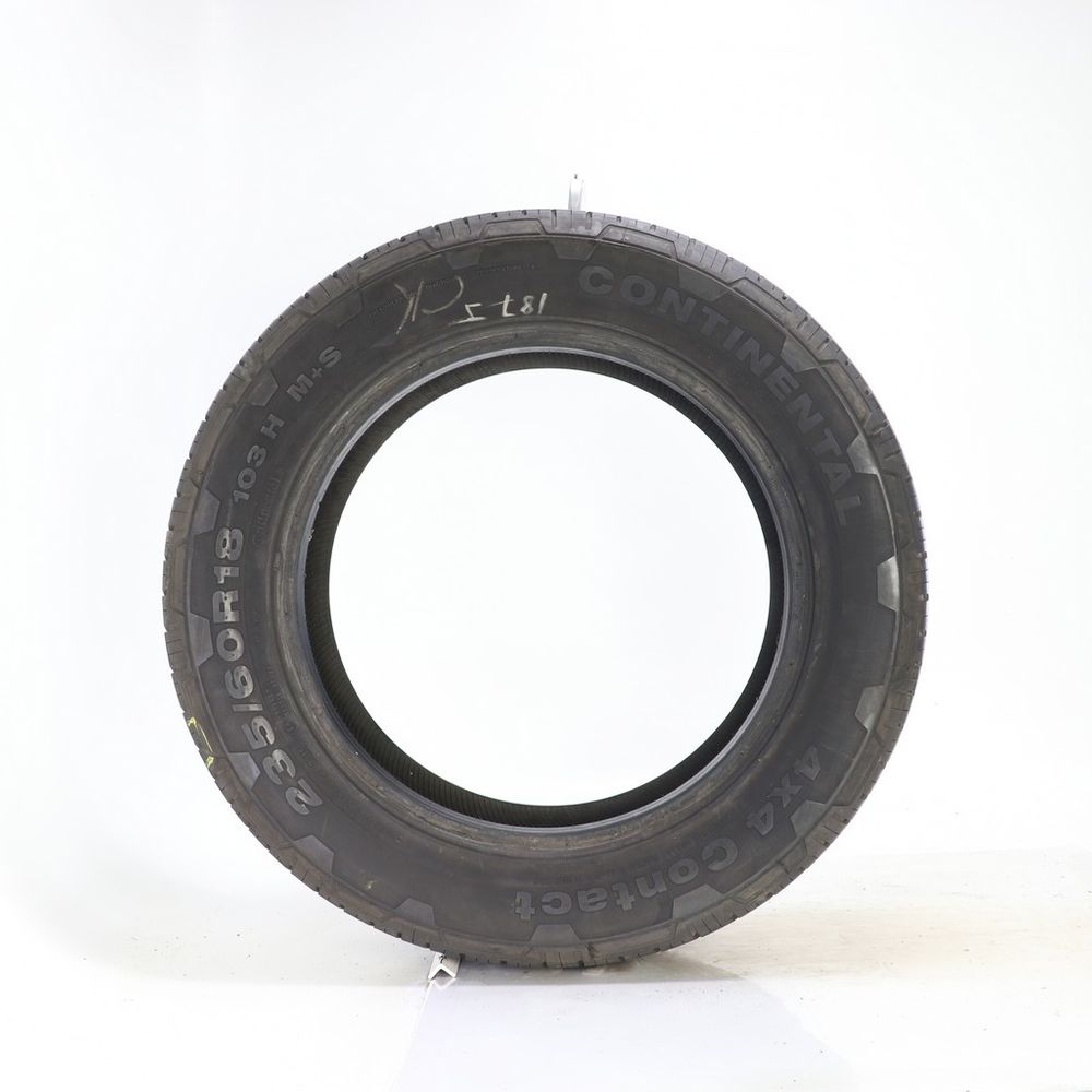 Used 235/60R18 Continental 4x4 Contact 103H - 6.5/32 - Image 3