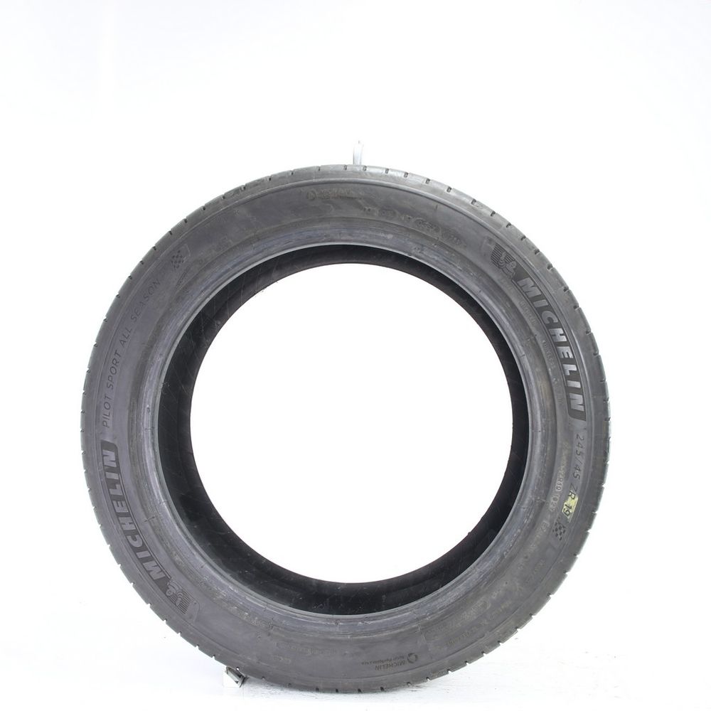 Set of (2) Used 245/45ZR19 Michelin Pilot Sport All Season 4 102Y - 8-8.5/32 - Image 3