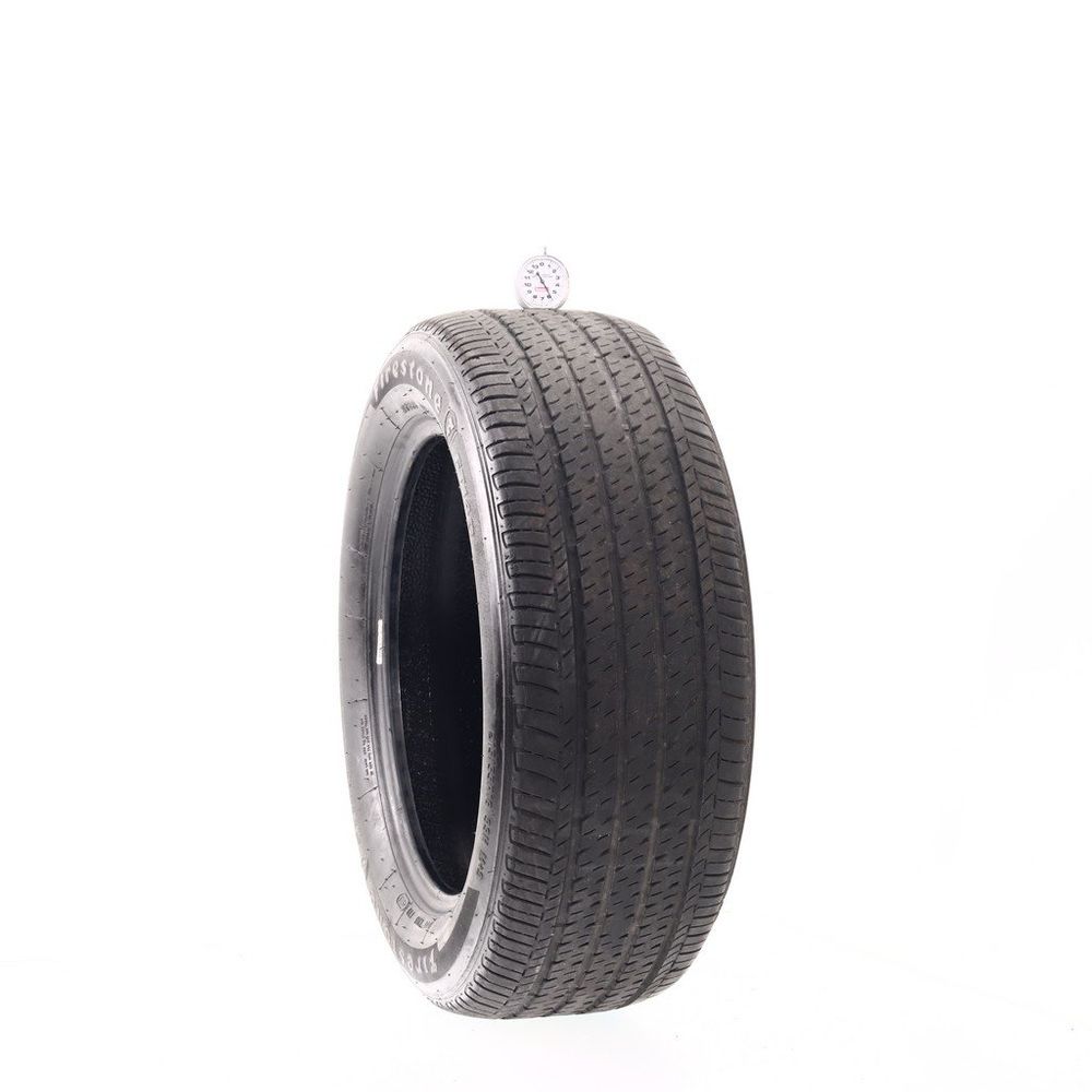 Set of (4) Used 215/55R16 Firestone FT140 93H - 5.5/32 - Image 1