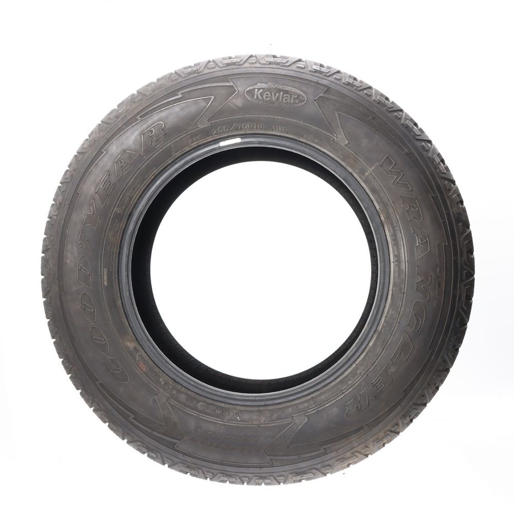 Set of (2) Used 255/70R18 Goodyear Wrangler All-Terrain Adventure Kevlar 113T - 8/32 - Image 3