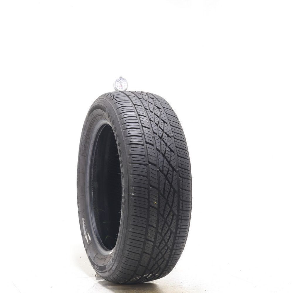 Set of (2) Used 215/55R17 Firestone Firehawk AS V2 94V - 6-6.5/32 - Image 1