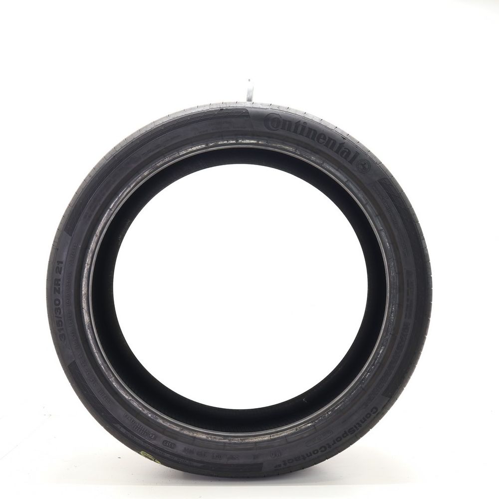 Set of (2) Used 315/30ZR21 Continental ContiSportContact 5P NO ContiSilent 105Y - 7.5-8/32 - Image 6