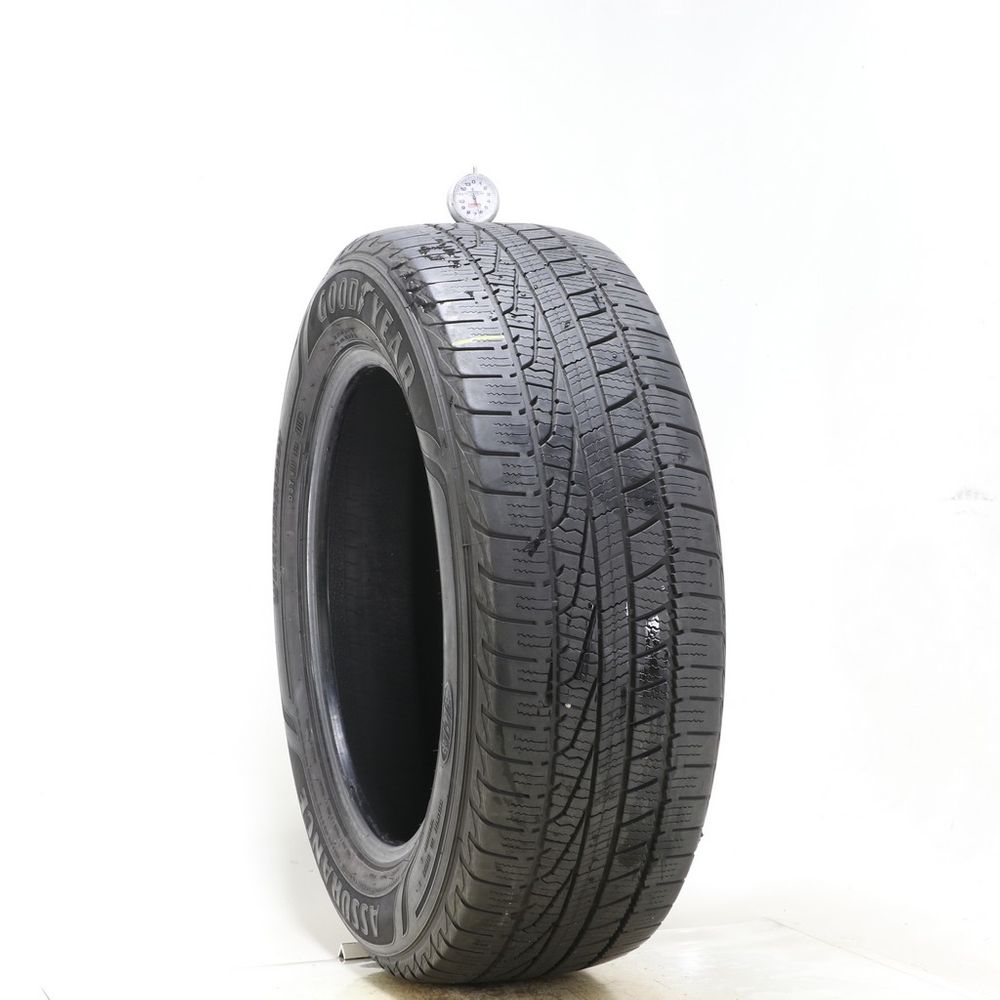 Set of (4) Used 235/60R18 Goodyear Assurance WeatherReady 103H - 5.5-7/32 - Image 4