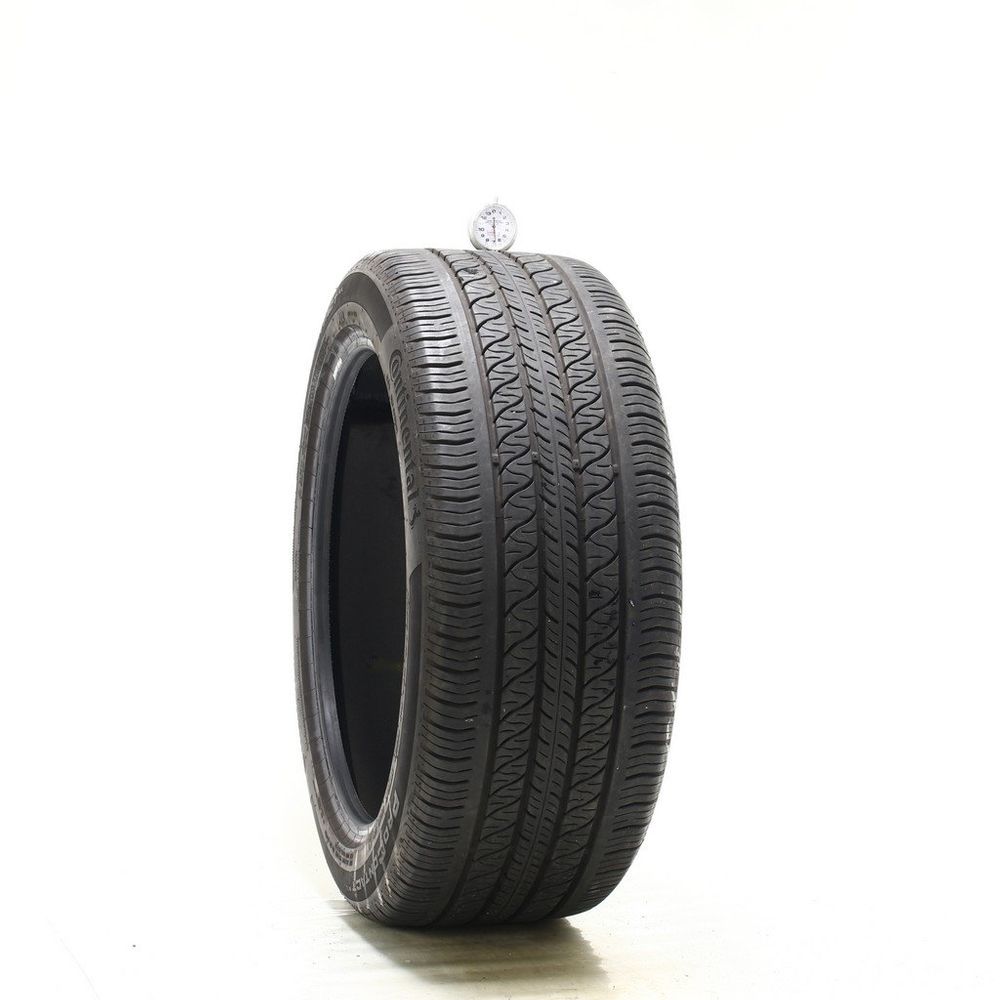 Set of (2) Used 245/45R19 Continental ProContact RX ContiSilent POL 102V - 6.5-7/32 - Image 1