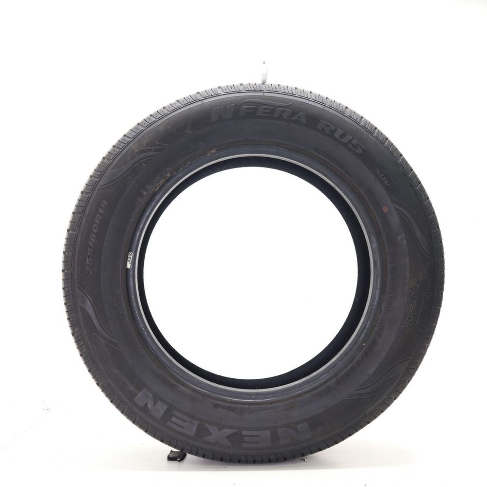 Set of (2) Used 255/60R18 Nexen N'Fera RU5 SUV 112V - 6.5/32 - Image 3