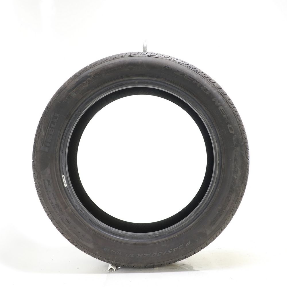 Set of (2) Used 245/50ZR19 Pirelli P Zero Nero 104W - 8-9/32 - Image 6