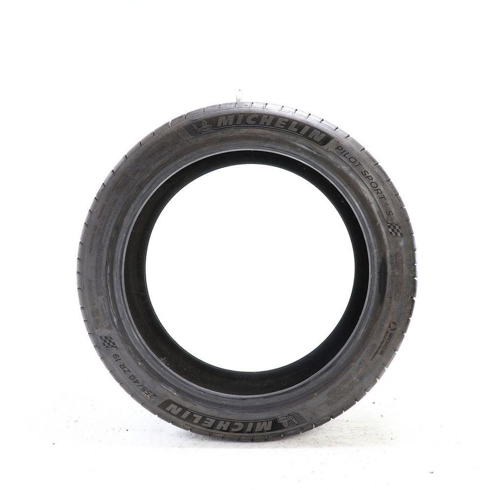 Set of (2) Used 255/40ZR19 Michelin Pilot Sport 4 S 100Y - 8.5-9/32 - Image 6