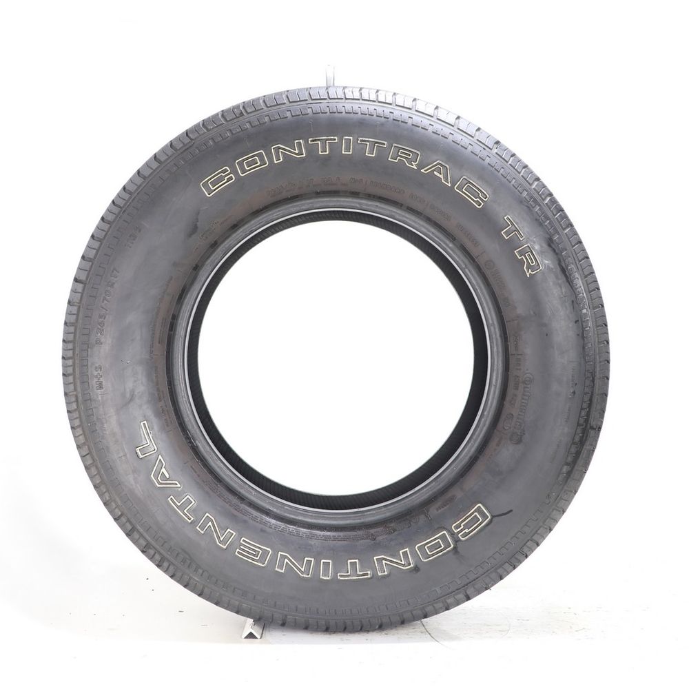 Set of (2) Used 265/70R17 Continental ContiTrac TR 113S - 10-11/32 - Image 3