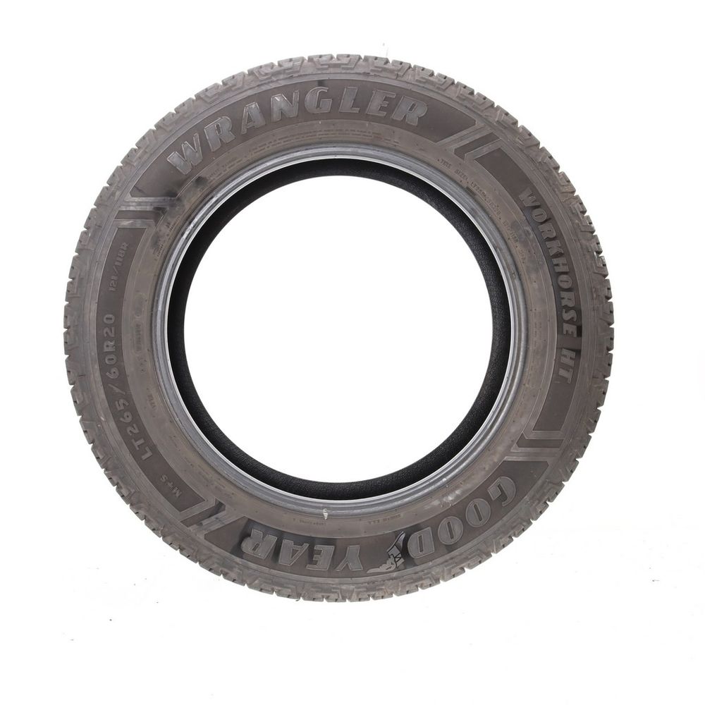 Set of (2) Used LT 265/60R20 Goodyear Wrangler Workhorse HT 121/118R E - 5-6/32 - Image 6