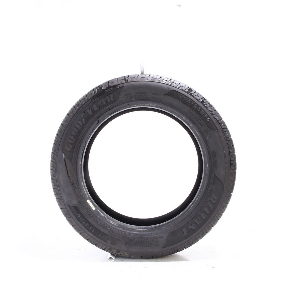 Set of (4) Used 205/55R16 Goodyear Reliant All-season 91V - 9-9.5/32 - Image 6