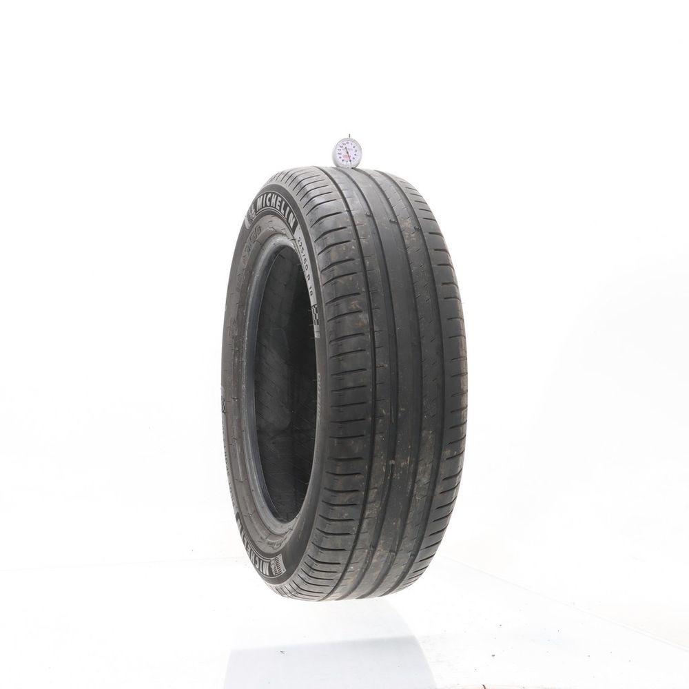 Set of (2) Used 225/60R18 Michelin Pilot Sport 4 SUV 100V - 6-6.5/32 - Image 1