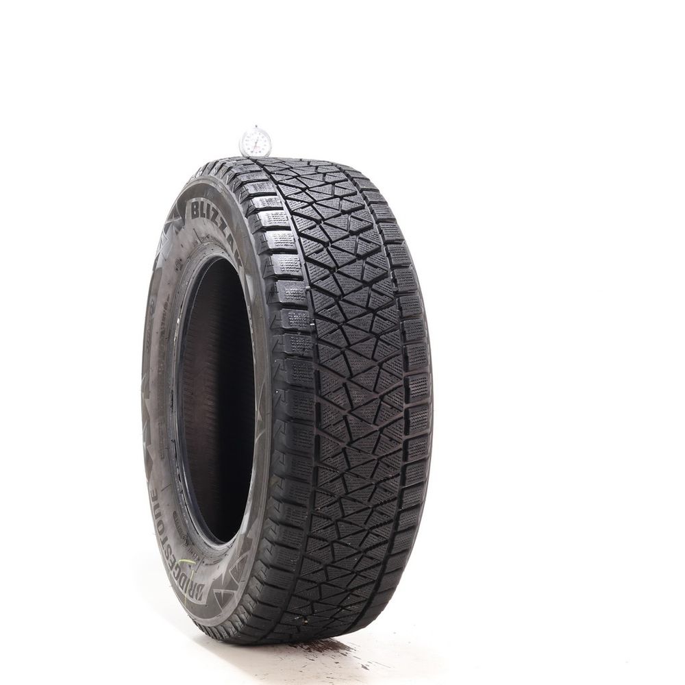 Set of (2) Used 245/65R17 Bridgestone Blizzak DM-V2 107S - 7-8/32 - Image 4