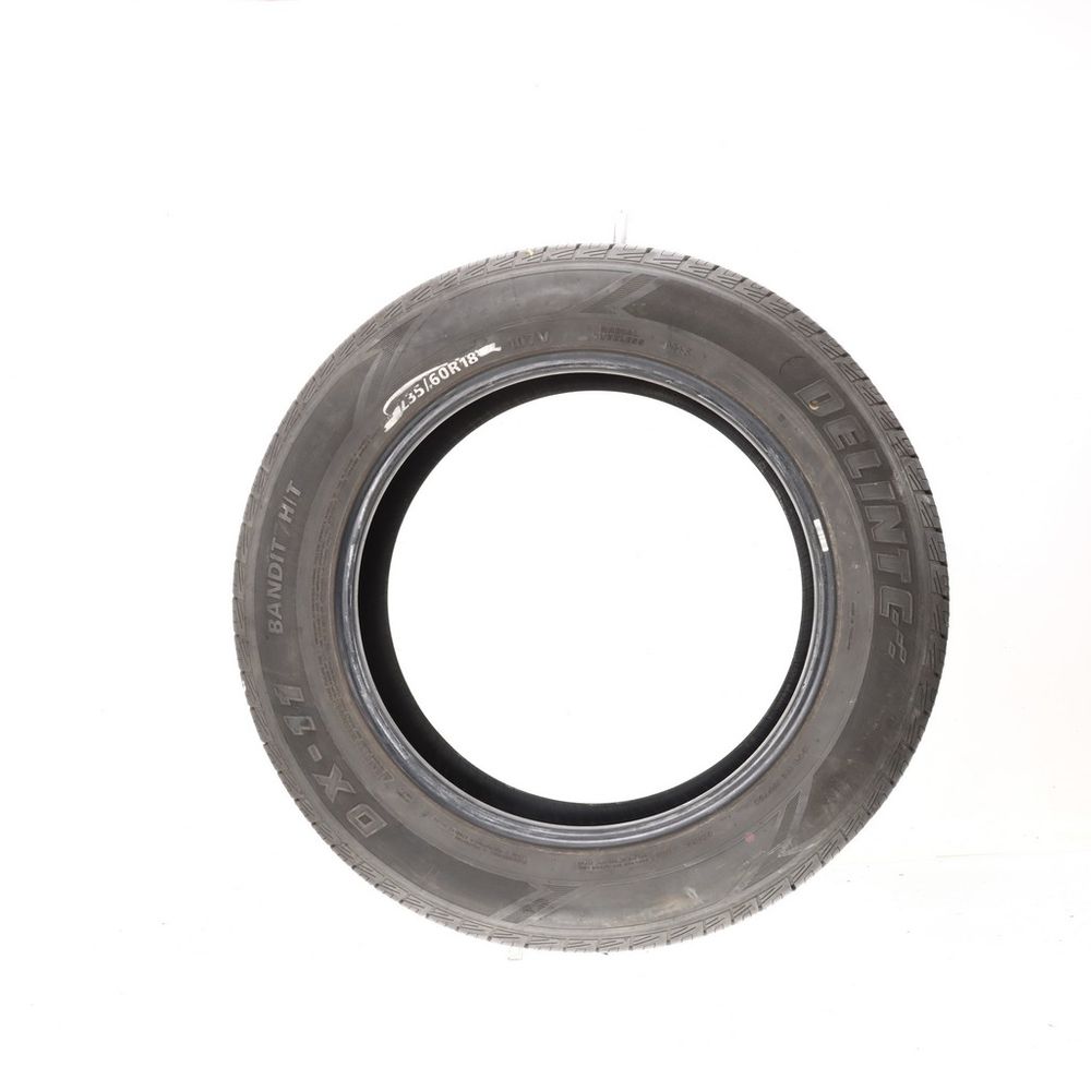Set of (2) Used 235/60R18 Delinte DX-11 Bandit H/T 107V - 9/32 - Image 3