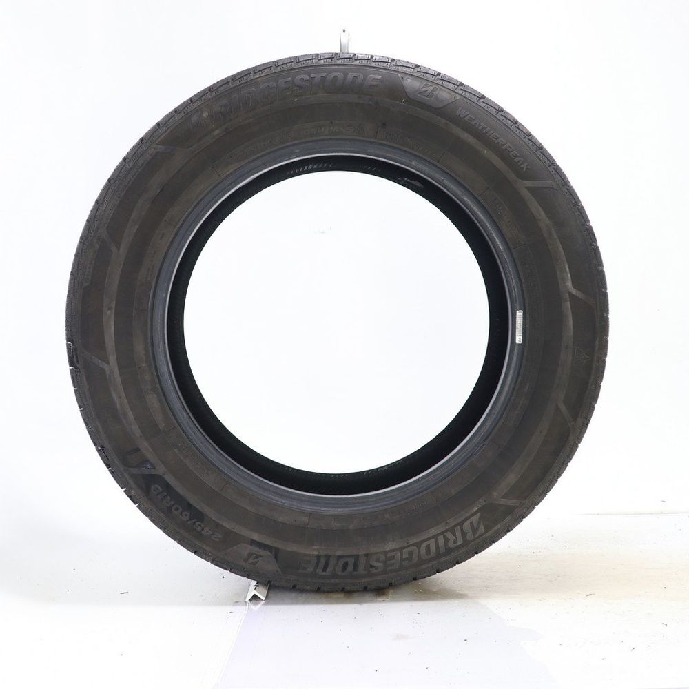 Set of (2) Used 245/60R18 Bridgestone WeatherPeak 105H - 6-7/32 - Image 6