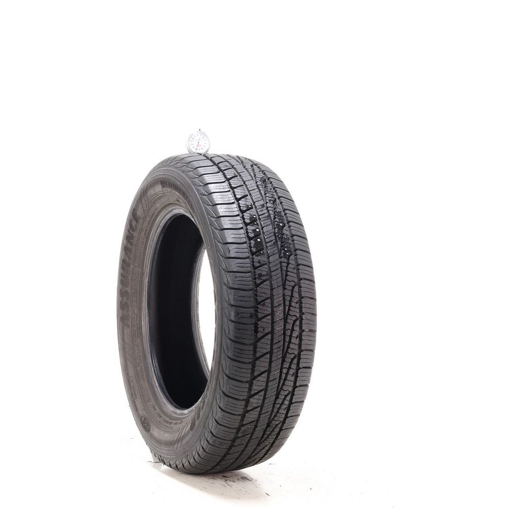 Set of (2) Used 205/65R16 Goodyear Assurance WeatherReady 95H - 7.5-8/32 - Image 1