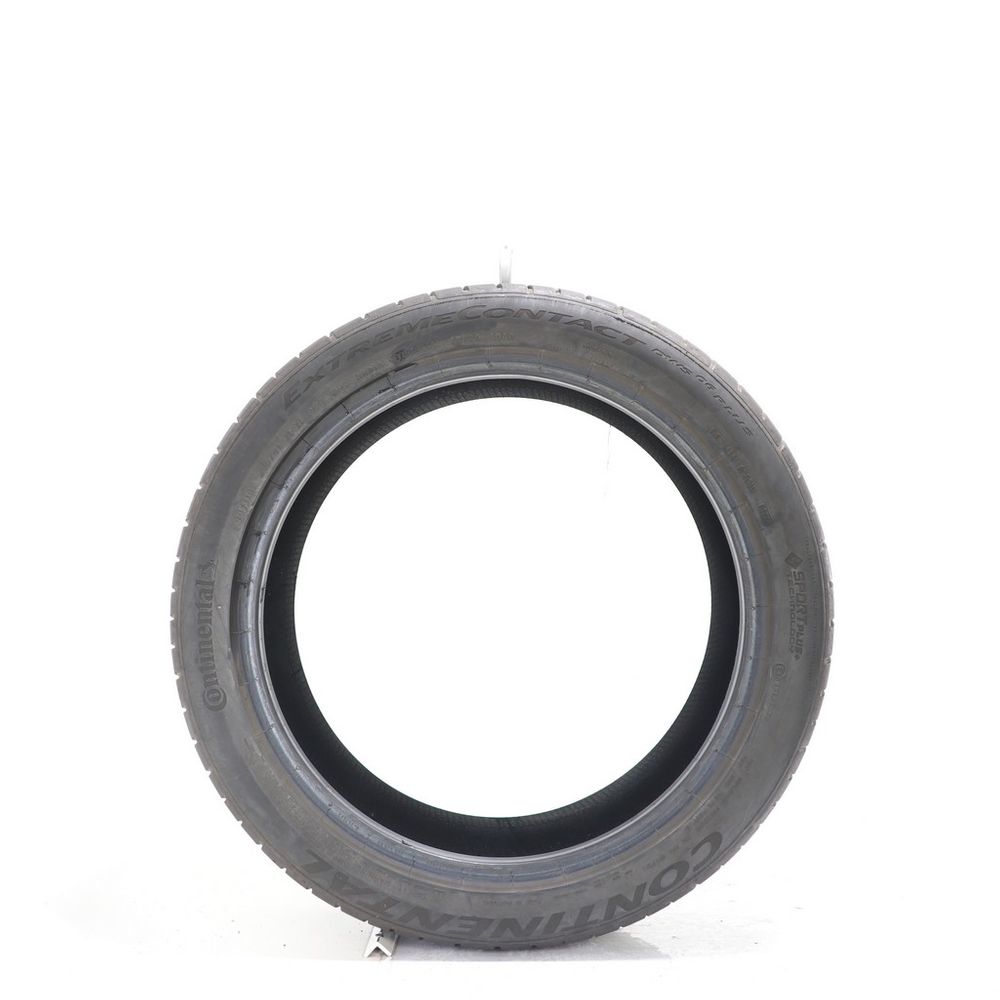 Set of (2) Used 245/40ZR18 Continental ExtremeContact DWS06 Plus 97Y - 8.5-9/32 - Image 3