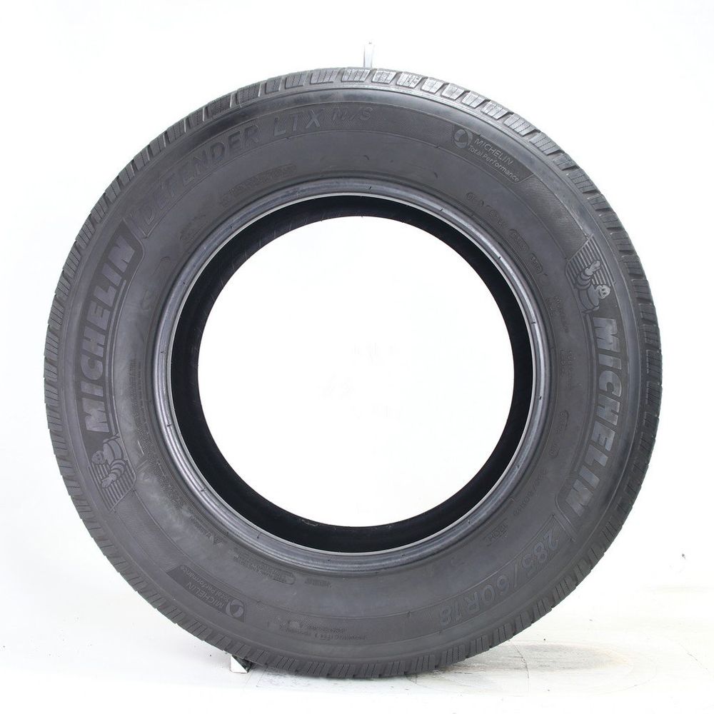 Set of (4) Used 285/60R18 Michelin Defender LTX M/S 120H - 7-7.5/32 - Image 6