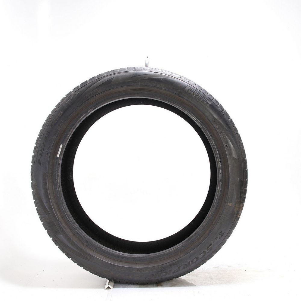 Set of (2) Used 245/45R20 Pirelli Scorpion Zero VOL 103H - 6-7/32 - Image 3