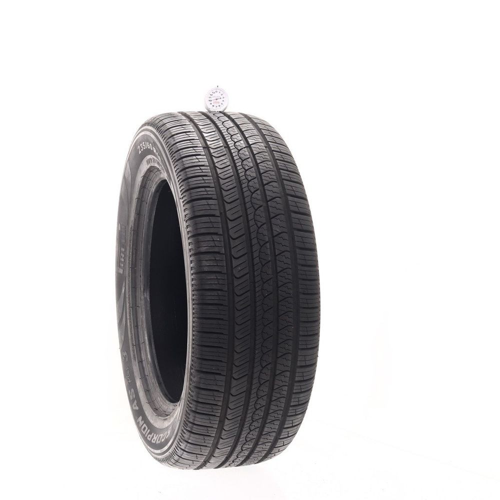 Set of (2) Used 235/60R18 Pirelli Scorpion AS Plus 3 107V - 10/32 - Image 1