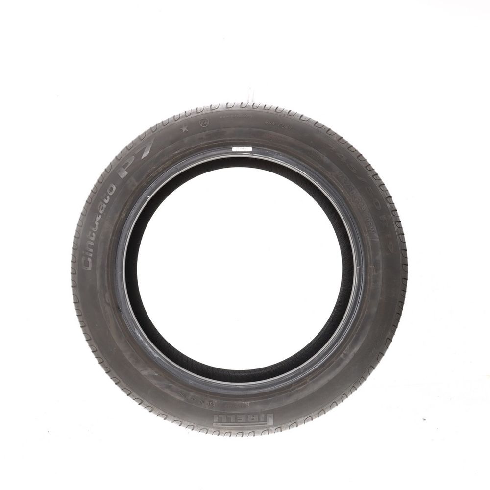 Set of (4) Used 245/50R19 Pirelli Cinturato P7 Run Flat 105W - 6-6.5/32 - Image 3