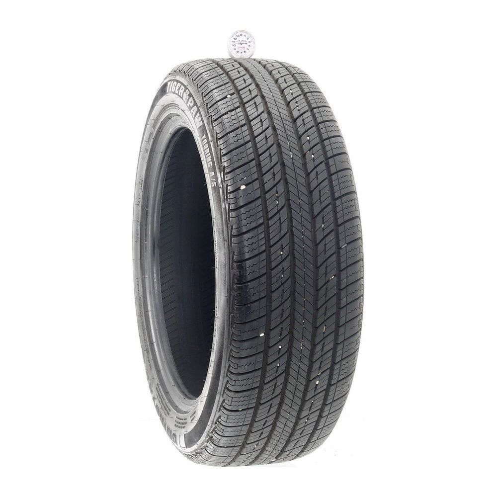 Set of (2) Used 215/55R18 Uniroyal Tiger Paw Touring A/S 95H - 10-10.5/32 - Image 1