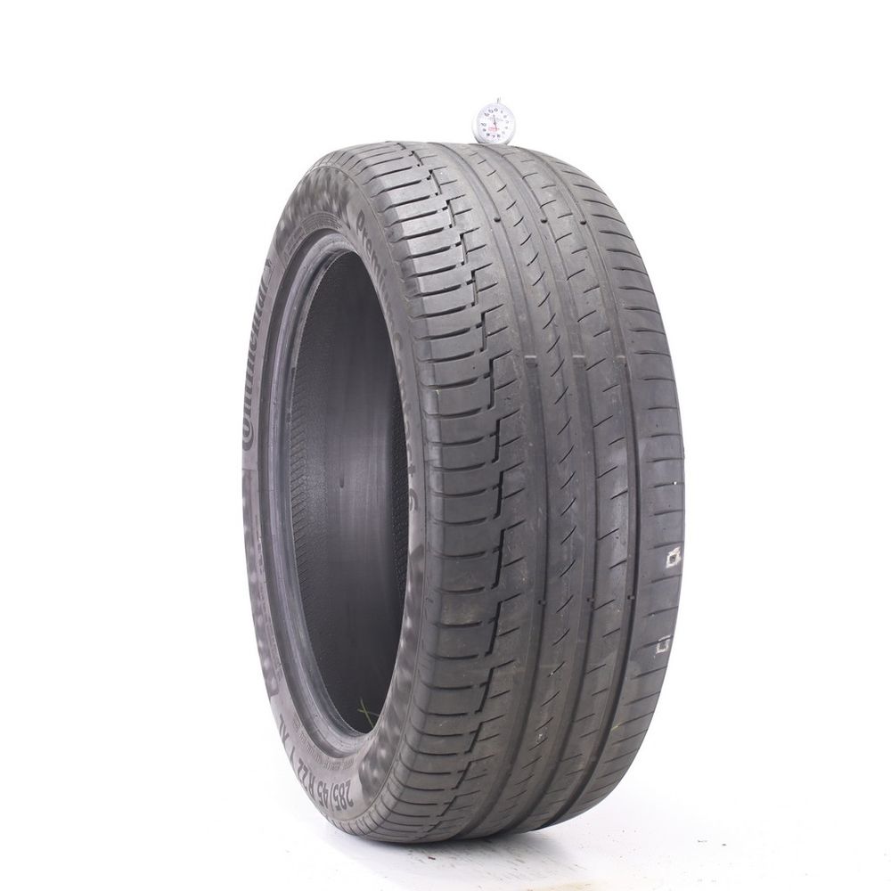 Set of (2) Used 285/45R22 Continental PremiumContact 6 MO 114Y - 5-6/32 - Image 4
