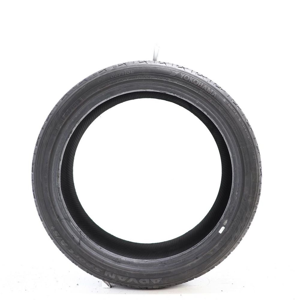 Set of (2) Used 235/40R18 Yokohama Advan Sport A/S Plus 95Y - 7-8.5/32 - Image 3