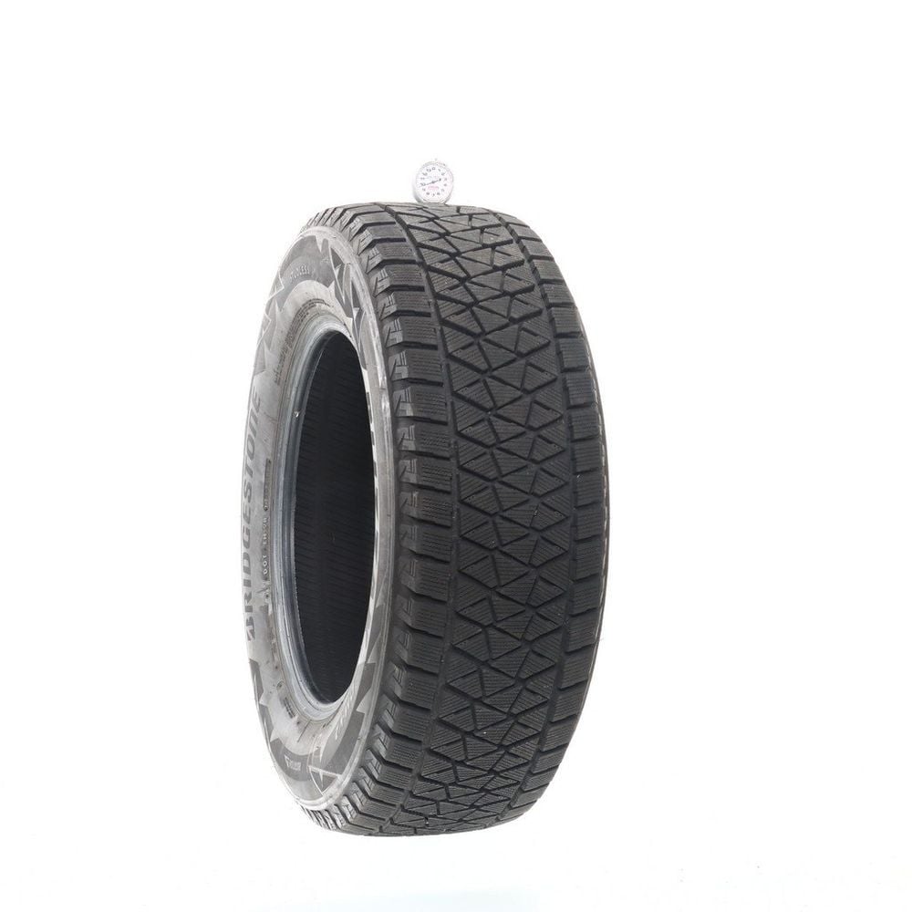 Set of (2) Used 245/65R17 Bridgestone Blizzak DM-V2 107S - 9.5/32 - Image 1