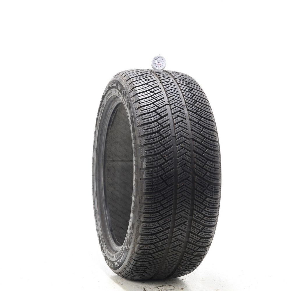 Set of (2) Used 255/45R19 Michelin Pilot Alpin PA4 N1 100V - 8.5-9.5/32 - Image 4