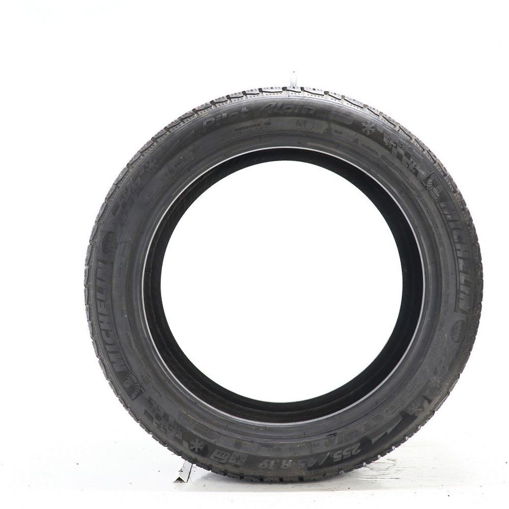 Set of (2) Used 255/45R19 Michelin Pilot Alpin PA4 N1 100V - 8.5-9.5/32 - Image 6