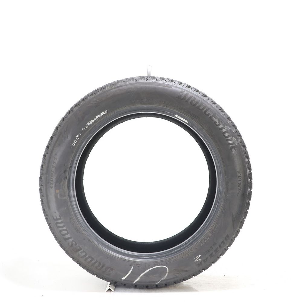 Set of (4) Used 215/55R17 Bridgestone Blizzak WS90 Studless 94H - 10.5-11/32 - Image 3