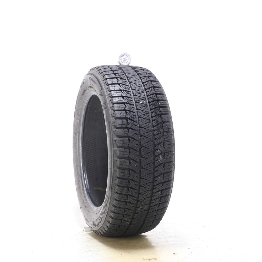 Set of (4) Used 215/55R17 Bridgestone Blizzak WS90 Studless 94H - 10.5-11/32 - Image 4