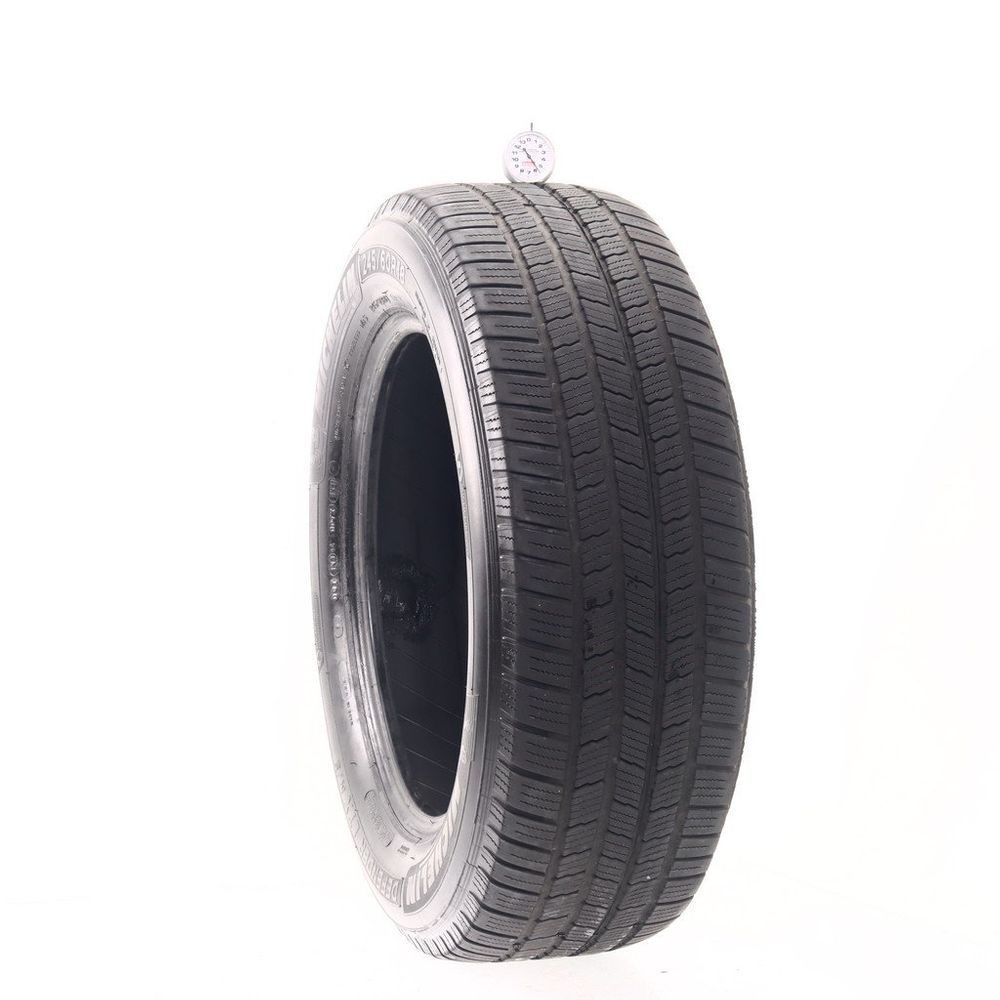 Set of (2) Used 245/60R18 Michelin Defender LTX M/S 105H - 5.5-6/32 - Image 1