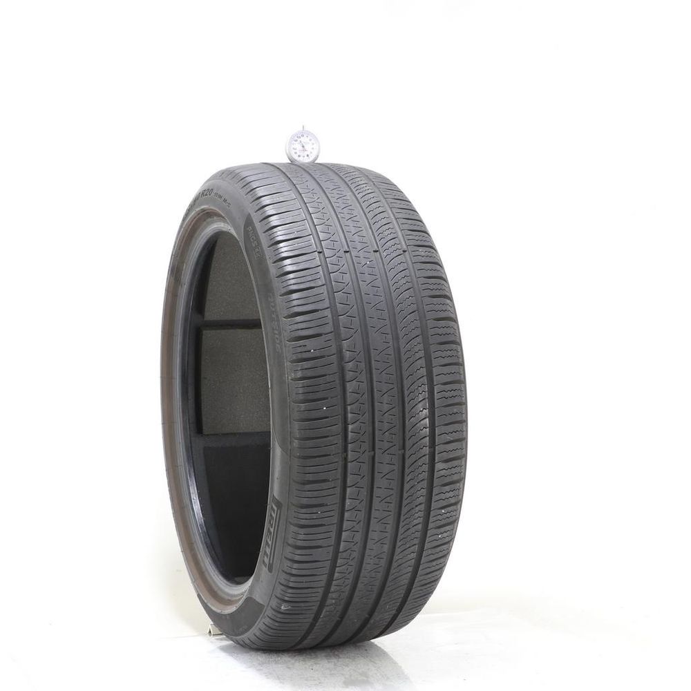 Set of (2) Used 255/40R20 Pirelli P Zero AO 101H - 5.5-7/32 - Image 1