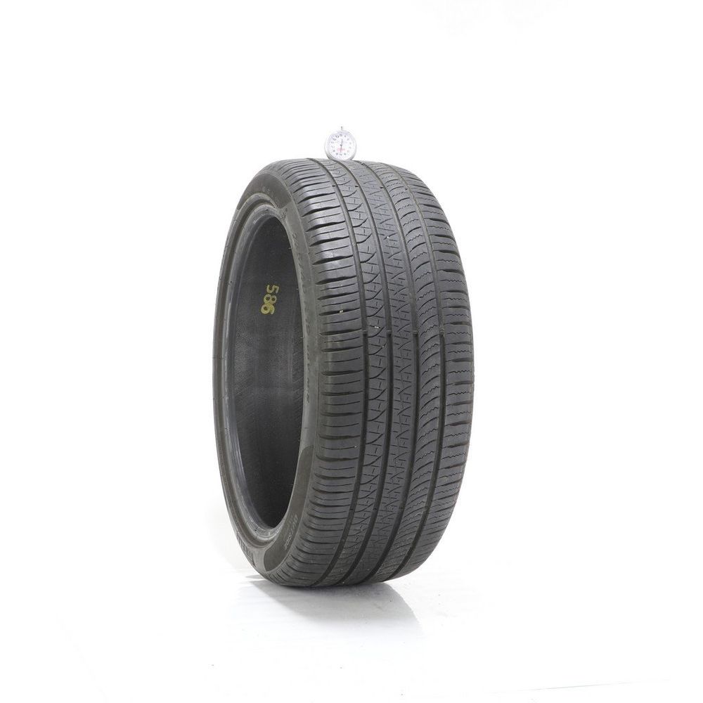 Set of (2) Used 235/40R19 Pirelli P Zero VOL 96V - 7/32 - Image 1