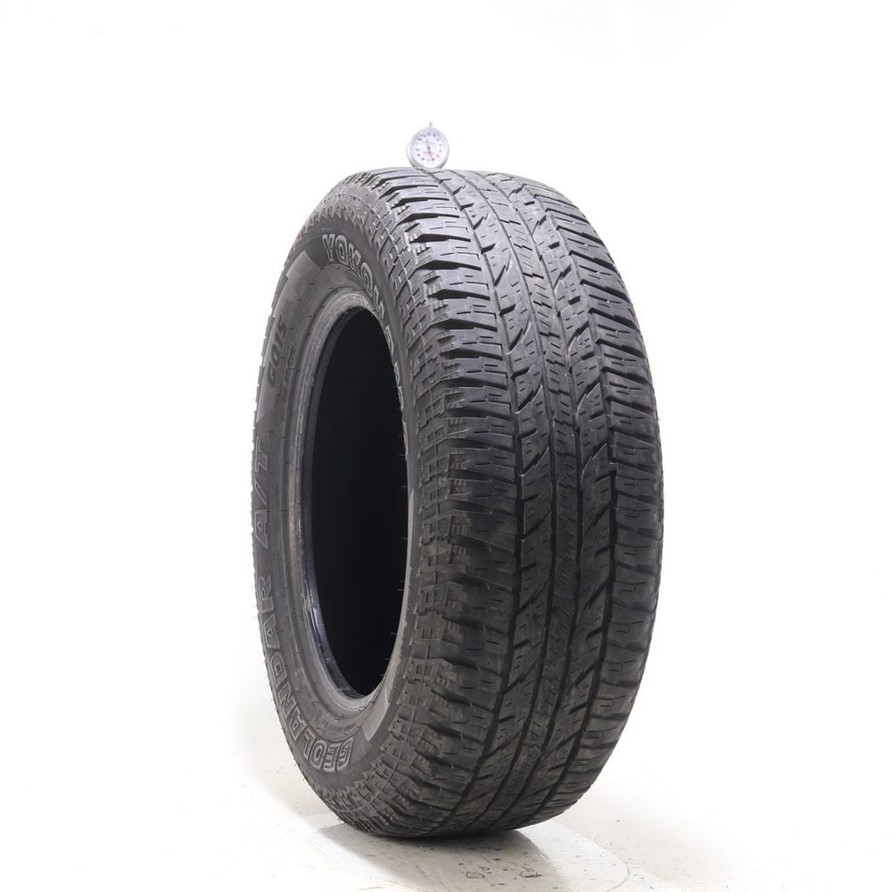 Set of (2) Used 265/65R18 Yokohama Geolandar A/T G015 114H - 5-6/32 - Image 4