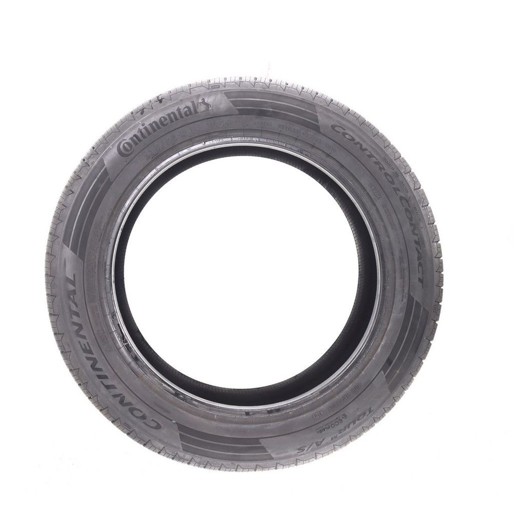 Set of (4) Used 235/55R19 Continental ControlContact Tour M A/S EV 105H - 9-10/32 - Image 6