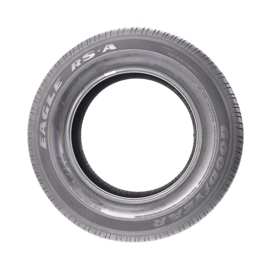 Set of (2) Used 265/60R17 Goodyear Eagle RS-A 108V - 5-6/32 - Image 6
