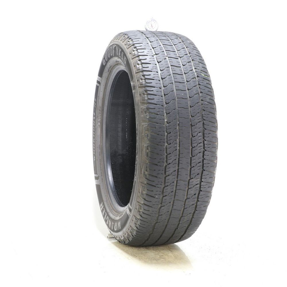 Set of (2) Used 275/55R20 Goodyear Wrangler Workhorse HT 113T - 6.5-8/32 - Image 1