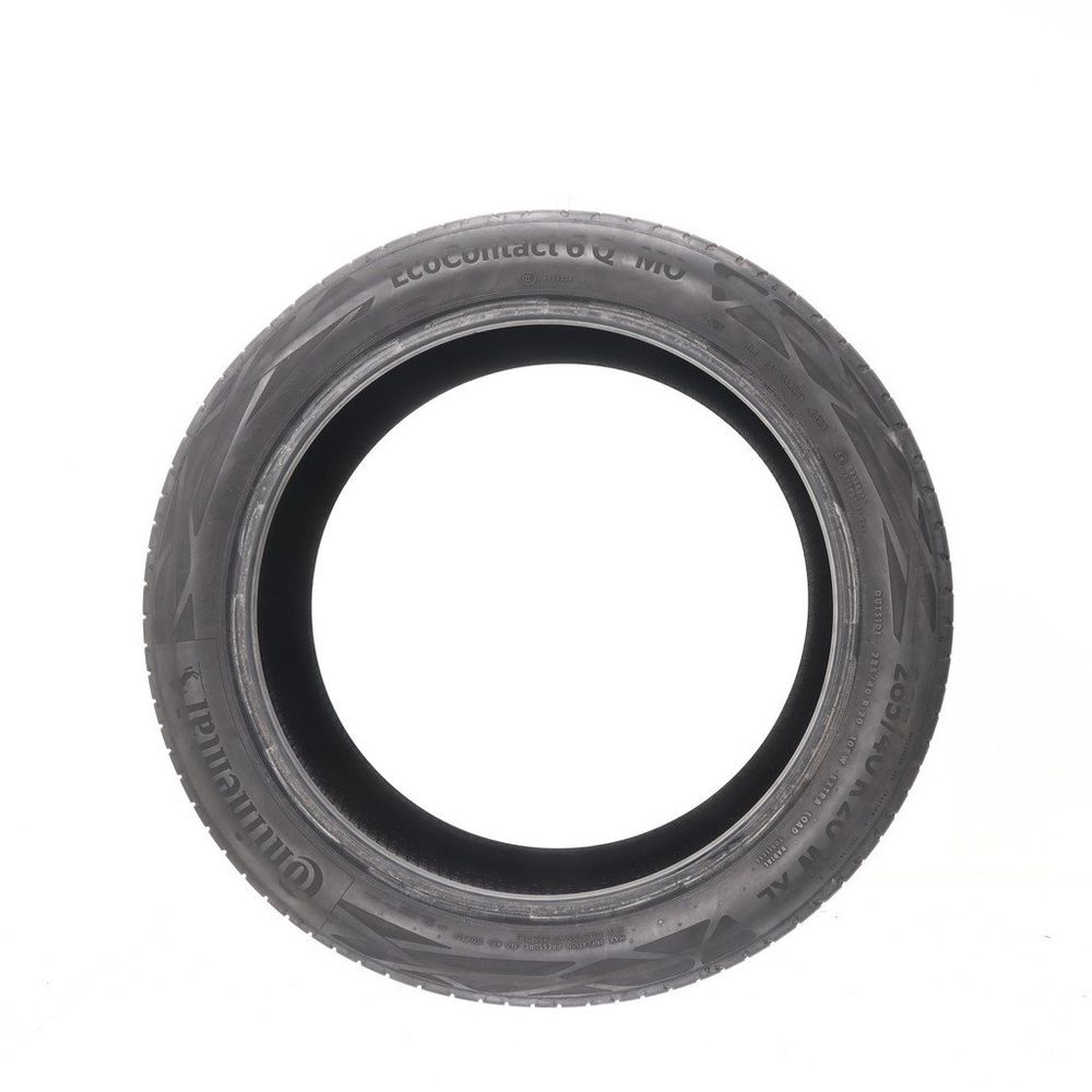 Set of (2) Used 285/40R20 Continental EcoContact 6Q MO 108W - 5/32 - Image 3