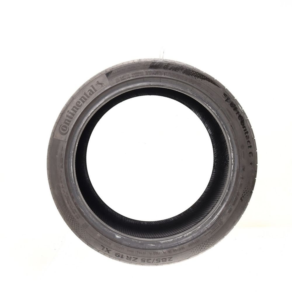 Used 285/35ZR19 Continental SportContact 6 103Y - 5/32 - Image 3