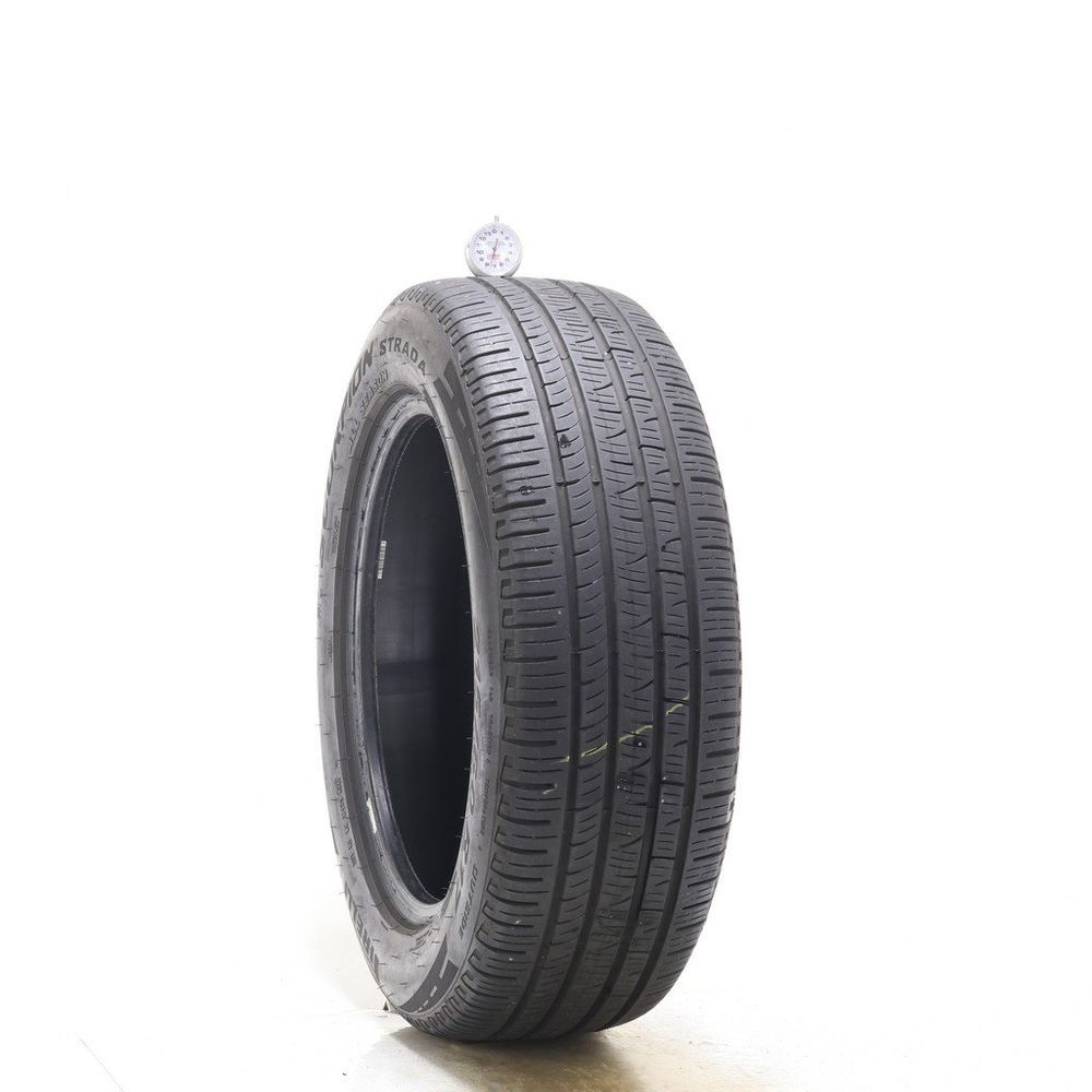 Set of (2) Used 215/60R17 Pirelli Scorpion Strada 96T - 7.5-8/32 - Image 1