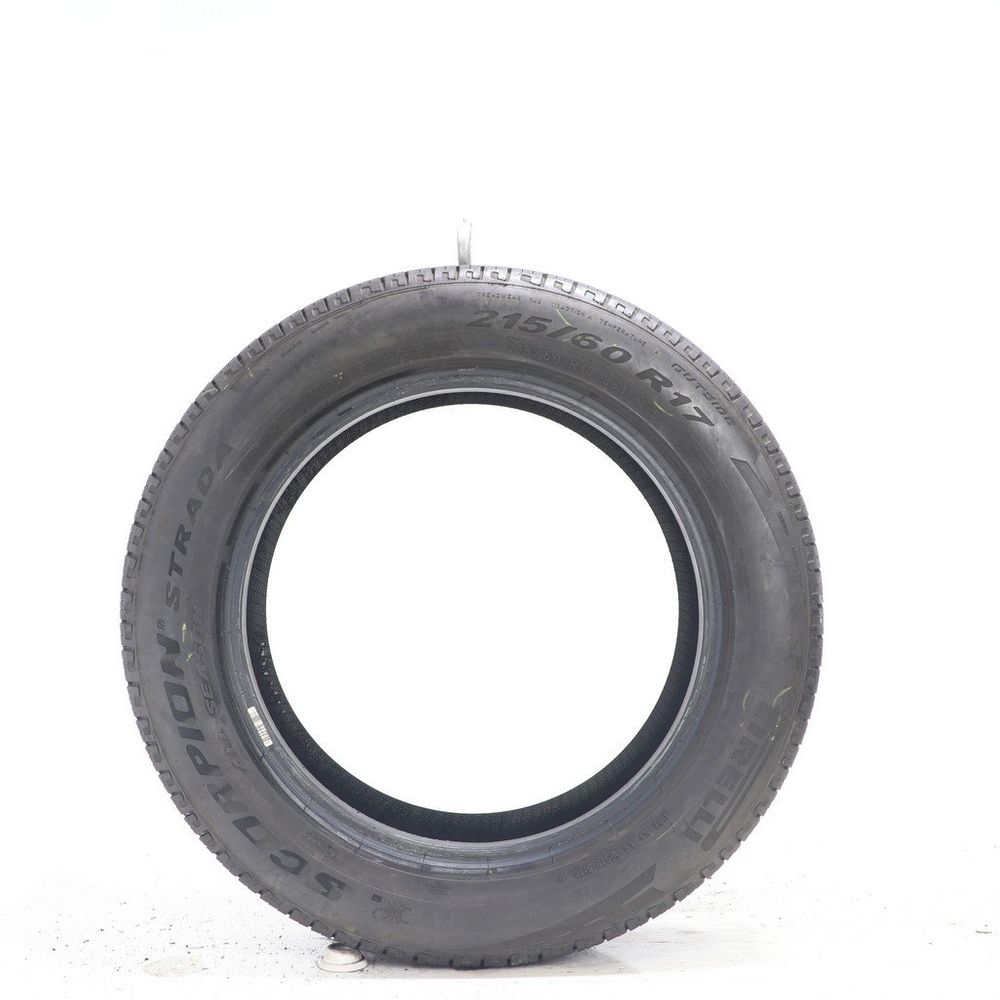Set of (2) Used 215/60R17 Pirelli Scorpion Strada 96T - 7.5-8/32 - Image 6
