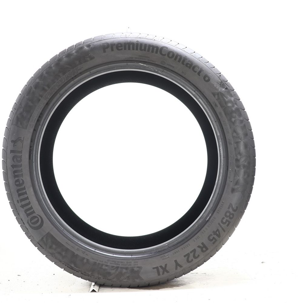 Used 285/45R22 Continental PremiumContact 6 114Y - 6.5/32 - Image 3