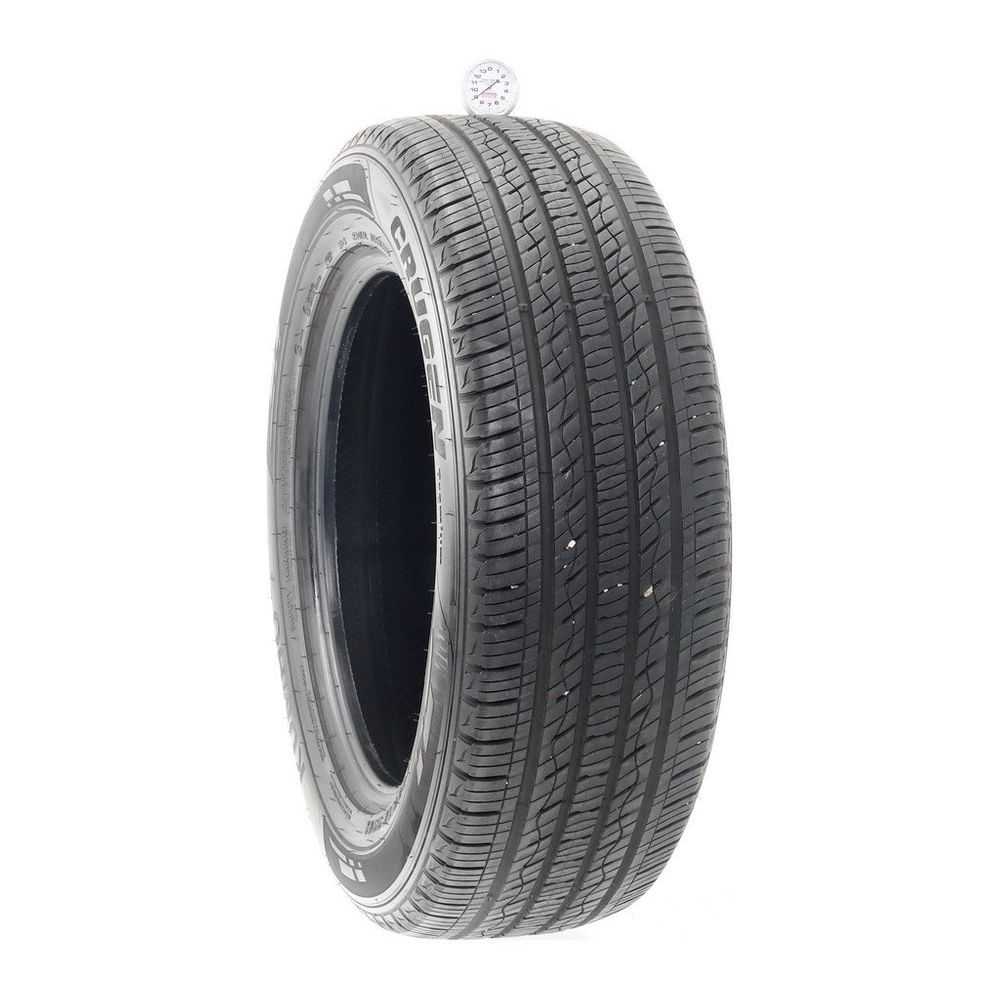 Set of (4) Used 225/60R17 Kumho Crugen Premium 99H - 9/32 - Image 1