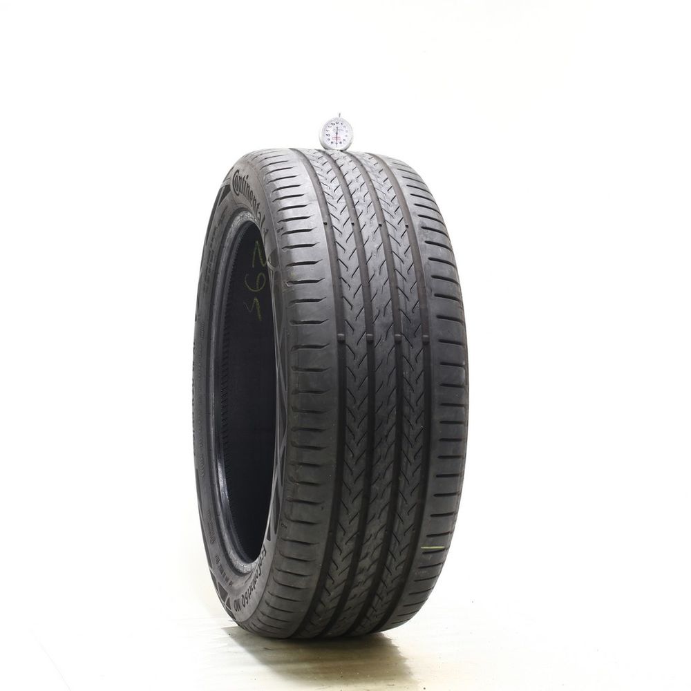 Set of (2) Used 255/45R20 Continental EcoContact 6Q MO 105W - 7-7.5/32 - Image 1
