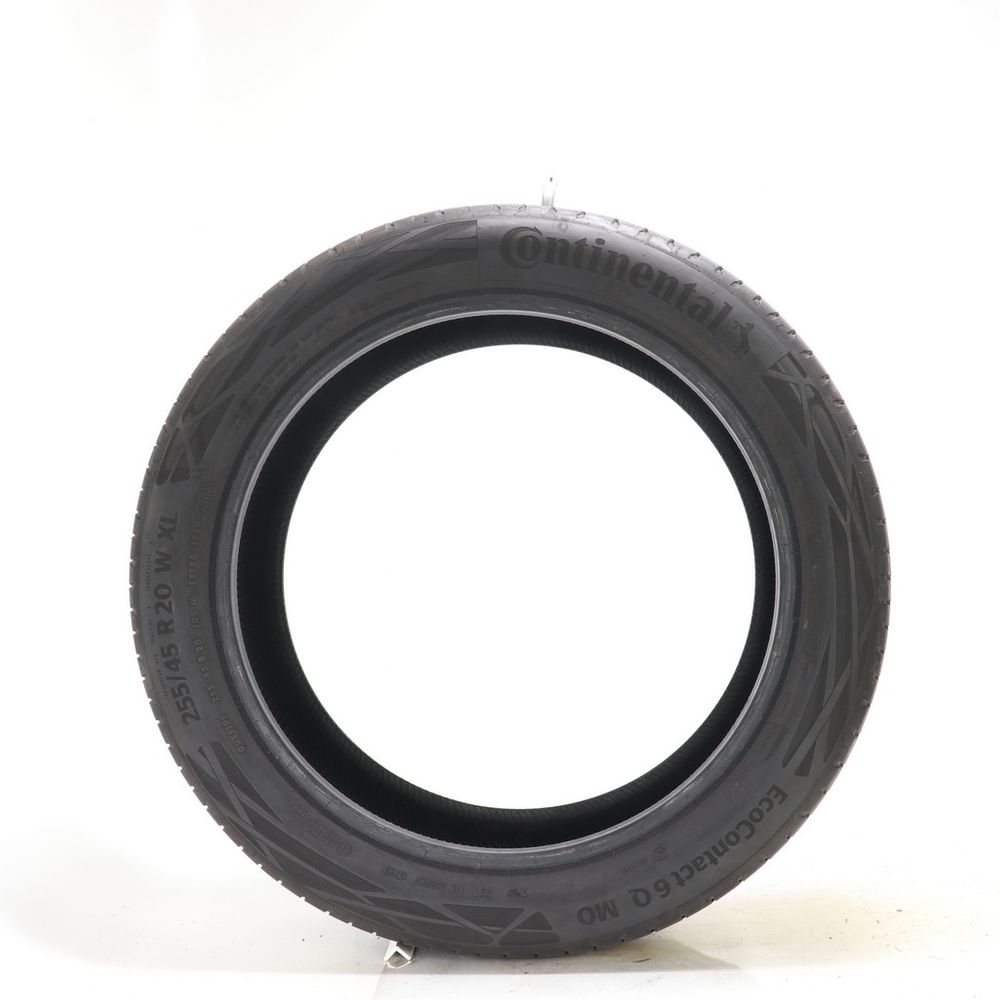 Set of (2) Used 255/45R20 Continental EcoContact 6Q MO 105W - 7-7.5/32 - Image 3