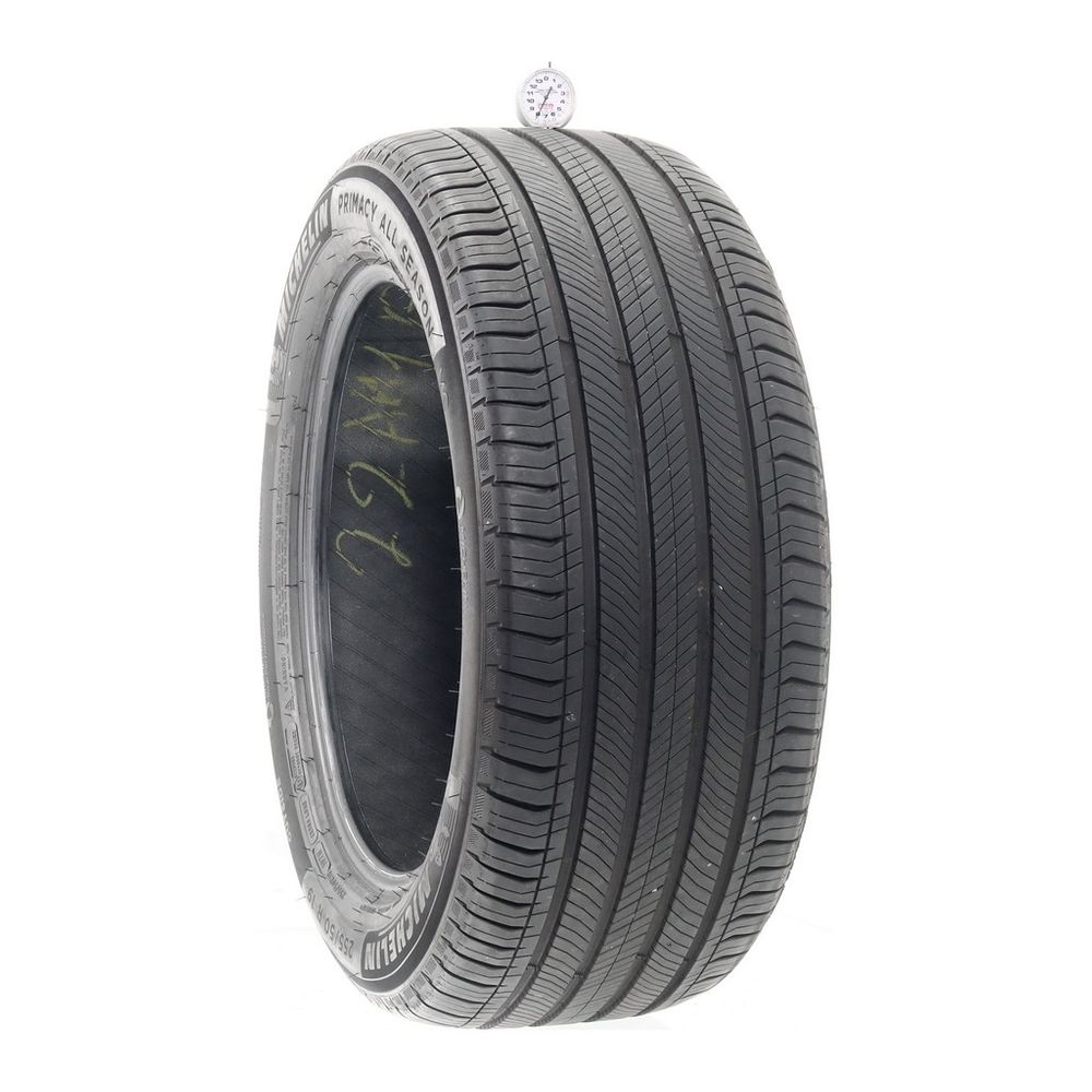 Set of (2) Used 255/50R19 Michelin Primacy All Season MO 107H - 7.5-8/32 - Image 4
